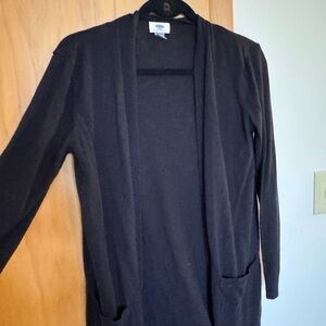 Old Navy Women's Black Cardigan Sweater